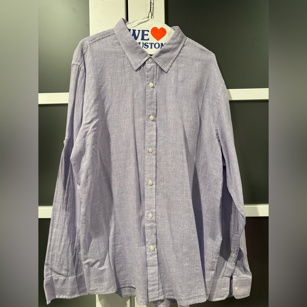 Michael Kors Lavender Men's Casual Shirt